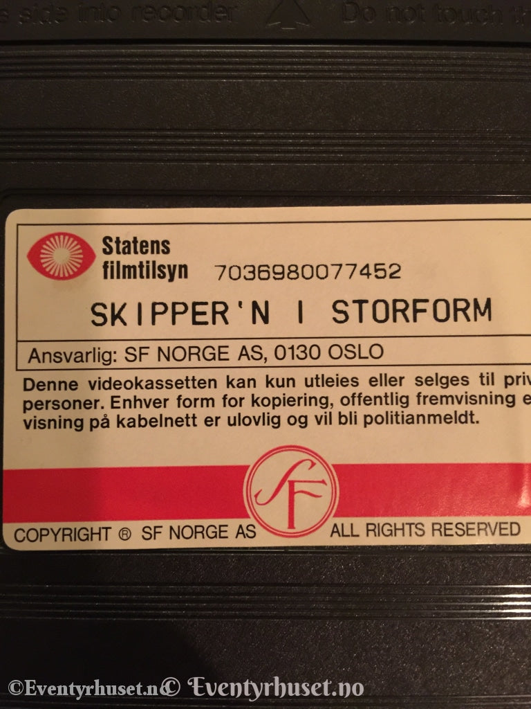 Hollywood Classics. Skippern I Storform. 1950-65. Vhs. Vhs