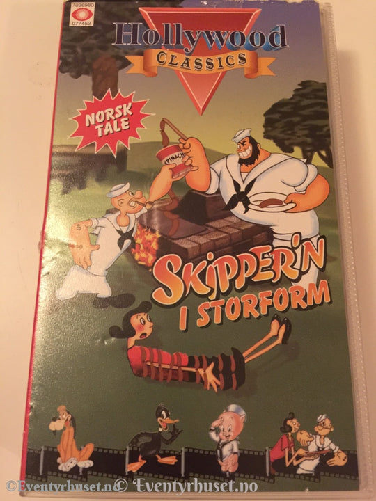 Hollywood Classics. Skippern I Storform. 1950-65. Vhs. Vhs