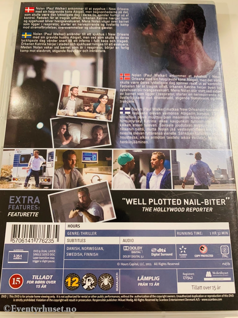 Hours. 2012. Dvd. Dvd