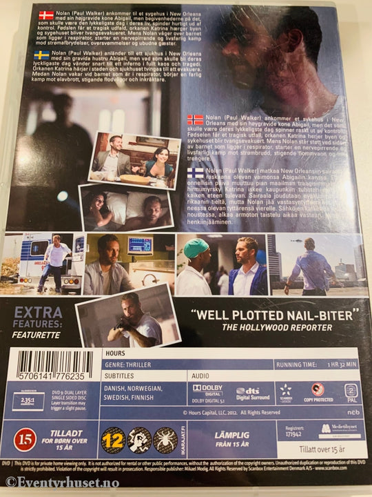 Hours. 2012. Dvd. Dvd