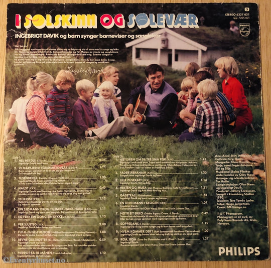 I Solskinn Og Sølevær. 1980. Lp. Lp Plate