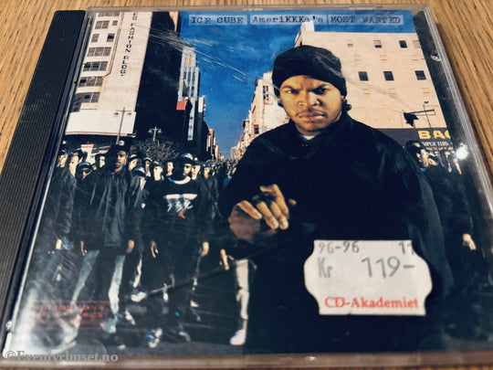 Ice Cube – AmeriKKKa’s Most Wanted (1990). CD.