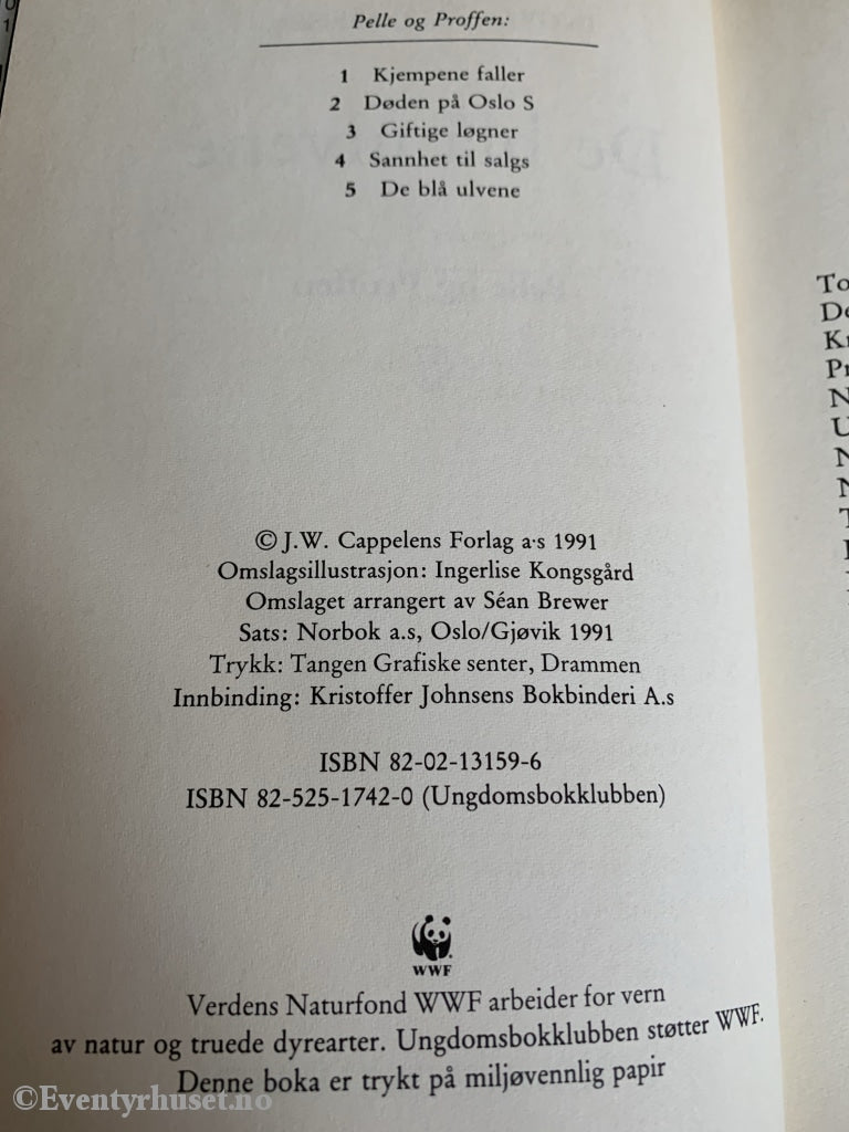 Ingvar Asbjørnsen. Pelle Og Proffen 5. De Blå Ulvene. 1991. Fortelling