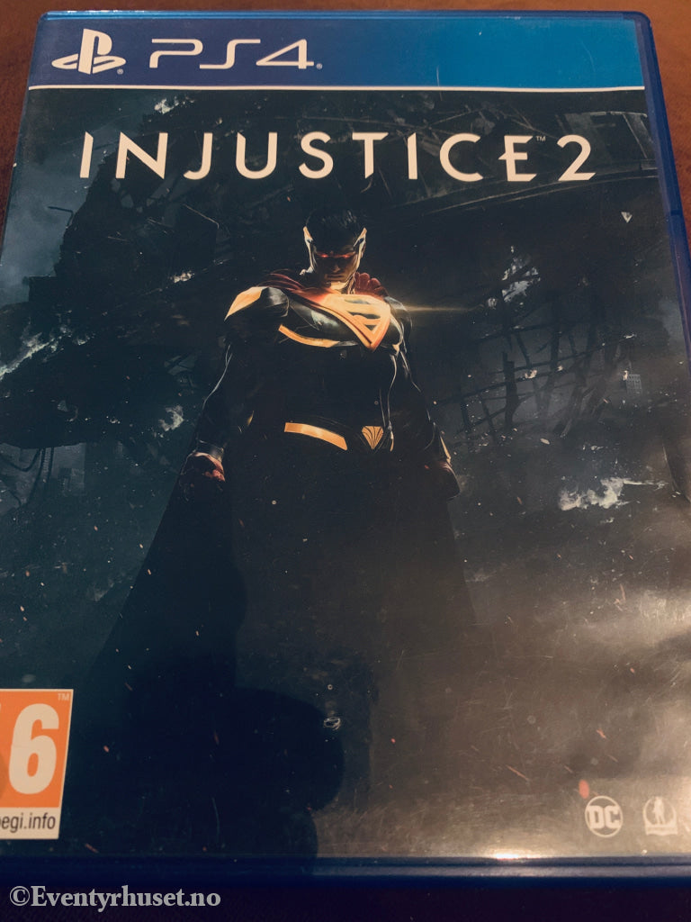 Injustice 2. Playstation PS4-spill.
