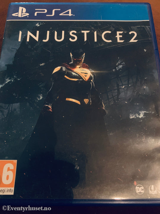 Injustice 2. Playstation PS4-spill.