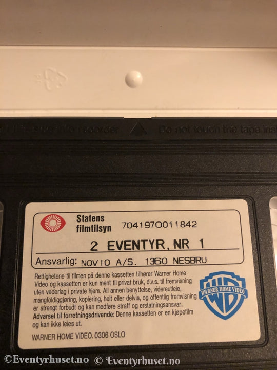 Ivo Caprino. 2 Eventyr Nr 1. Vhs. Vhs