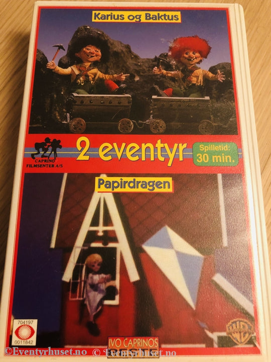 Ivo Caprino. 2 Eventyr Nr 1. Vhs. Vhs