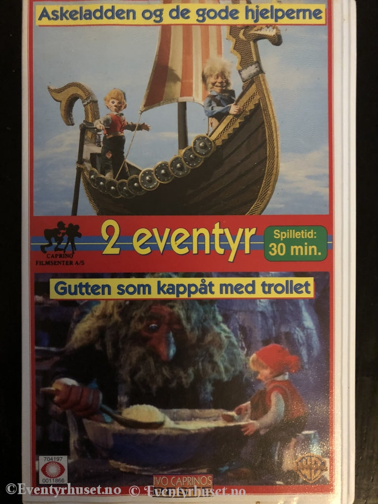 Ivo Caprino. 2 Eventyr Nr 3. Vhs. Vhs