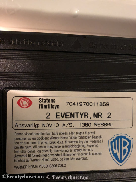 Ivo Caprino. 2 Eventyr Nr Vhs. Vhs
