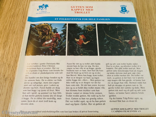 Ivo Caprino. Et Folkeeventyr Etter Asbjørnsen Og Moe. Gutten Som Kappåt Med Trollet. Super 8 Film.