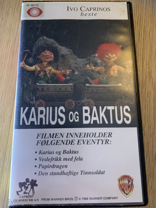 Ivo Caprinos Beste. Karius Og Baktus Mm. Vhs. Vhs
