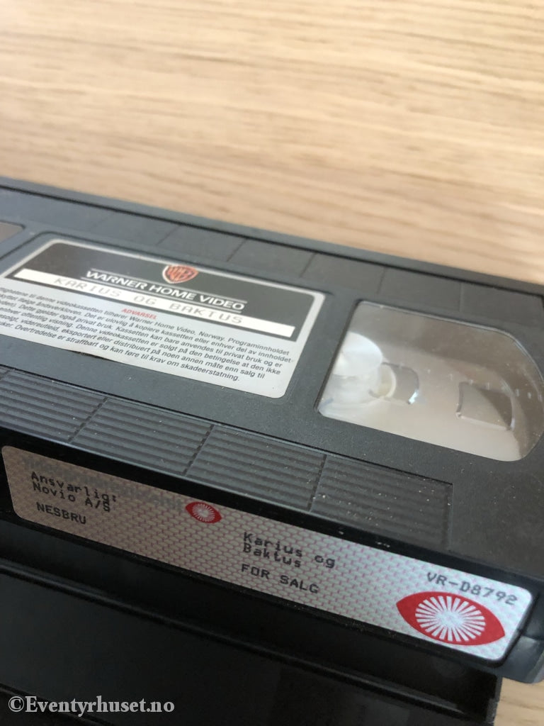 Ivo Caprinos Beste. Karius Og Baktus Mm. Vhs. Vhs