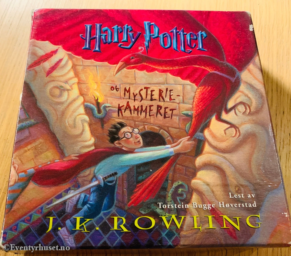 J. K. Rowling. 2000. Harry Potter Og Mysteriekammeret. Lydbok På 9 X Cd.
