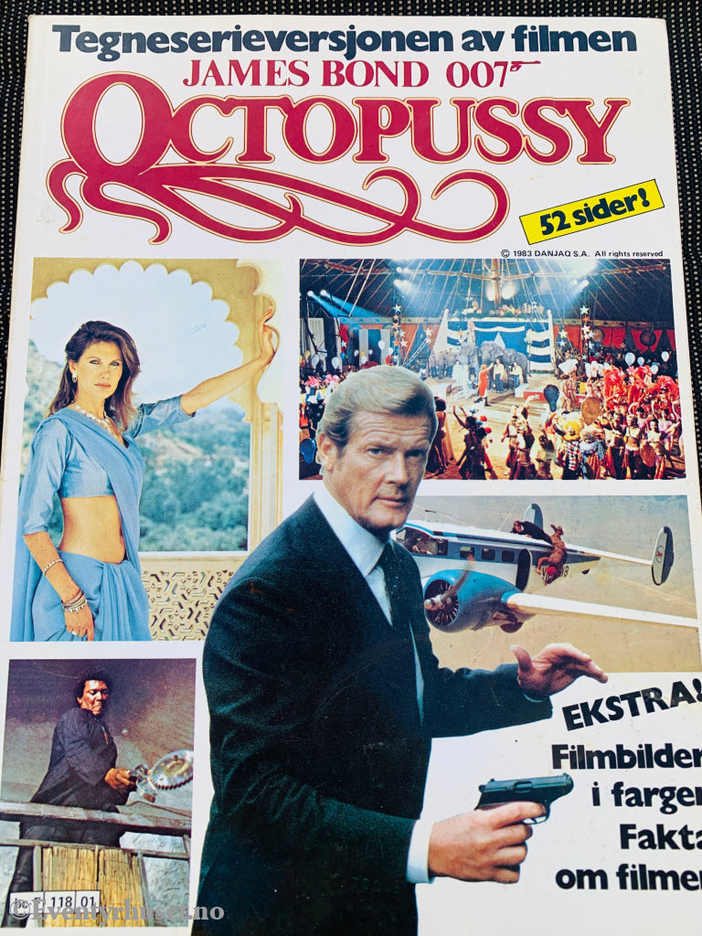 James Bond 007: Octopussy (1983). Tegneseriealbum.
