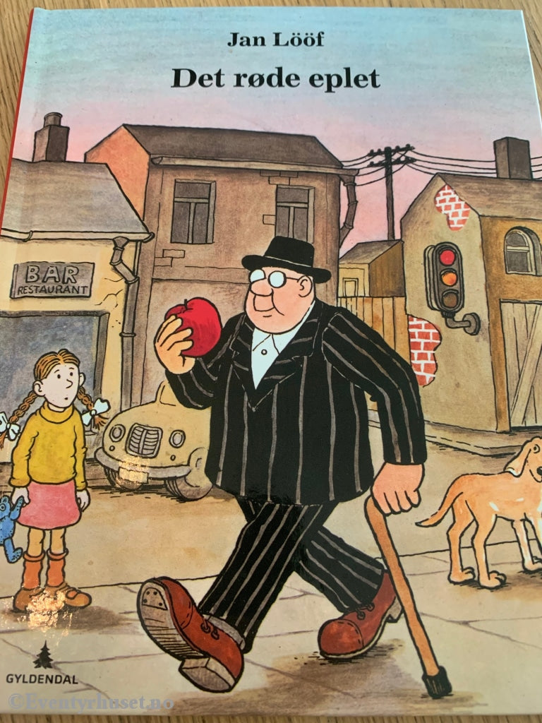 Jan Lööf. Det Røde Eplet. Fortelling