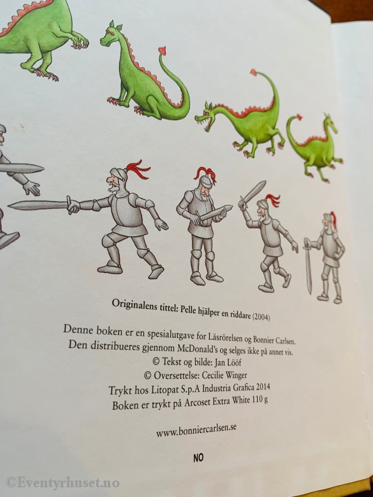 Jan Lööf. Pelle Hjelper En Ridder. Fortelling