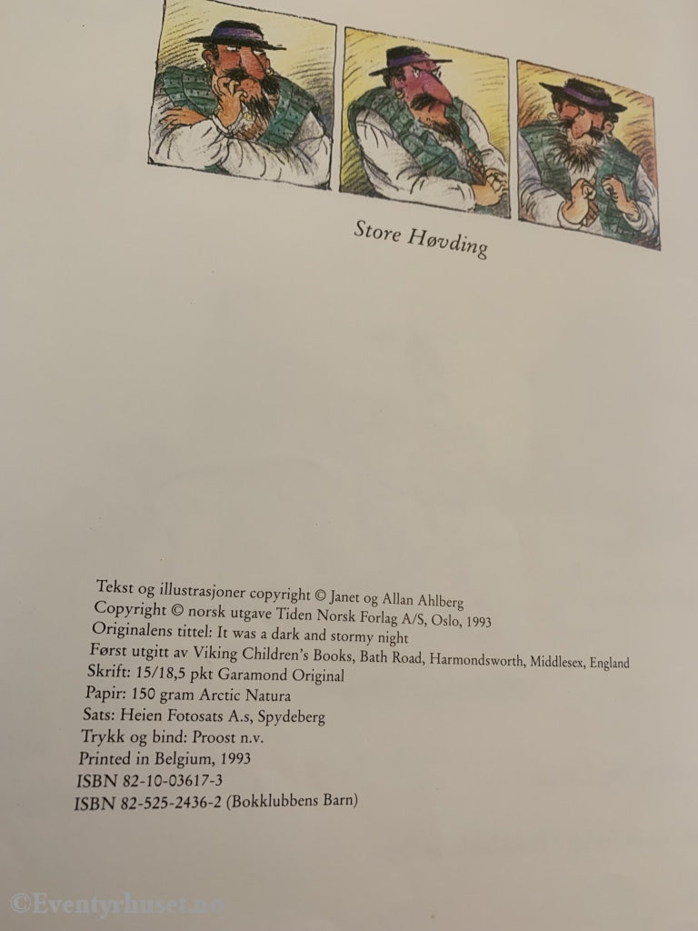 Janet & Allan Ahlberg. 1993. Det Var En Mørk Og Stormfull Natt. Fortelling