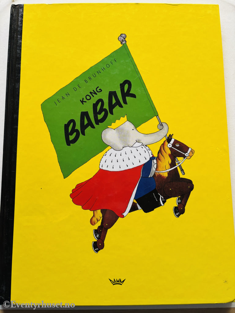 Jean de Brunhoff. Kong Babar. 1935. Barnebok.