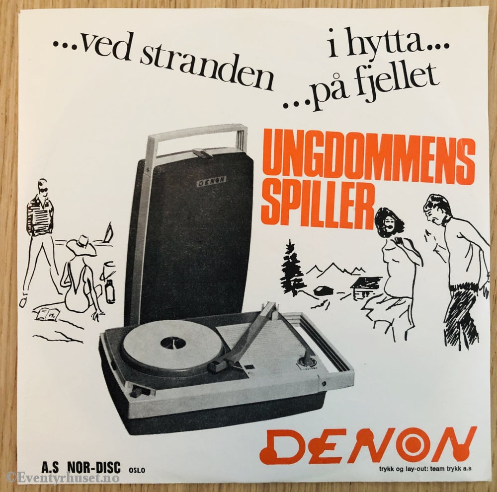 Jeg Vil Ha En Liten Hund / Det Går Inn Gjennom Ene Øret. Lille Eris Med Orkester. 1967. Ep-Singel.
