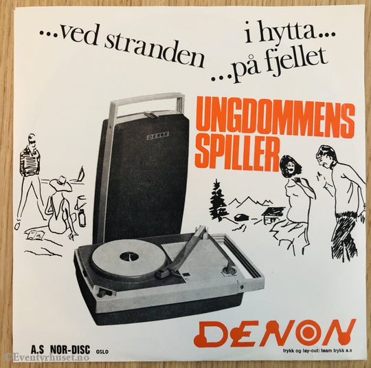 Jeg Vil Ha En Liten Hund / Det Går Inn Gjennom Ene Øret. Lille Eris Med Orkester. 1967. Ep-Singel.