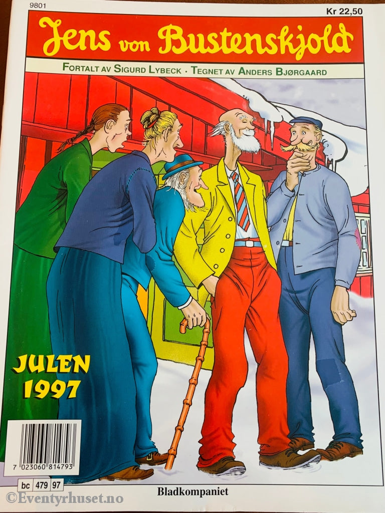 Jens Von Bustenskjold. Julen 1997. Julehefter