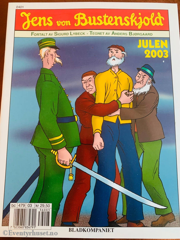 Jens Von Bustenskjold. Julen 2003. Julehefter