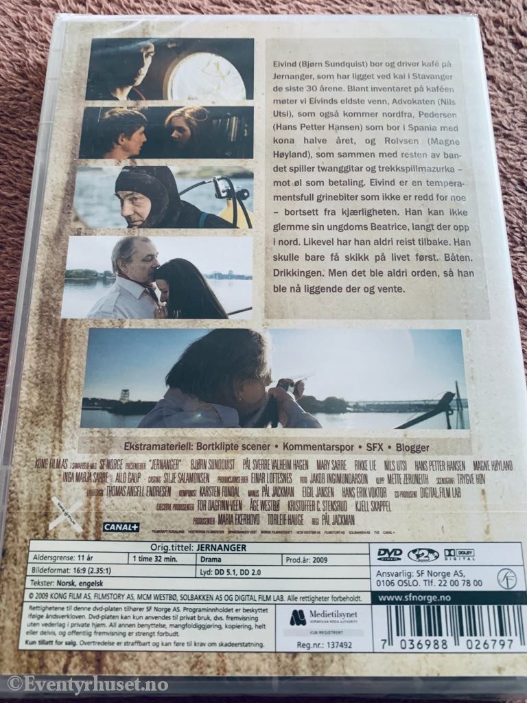 Jernanger (2009). DVD. Ny i plast!