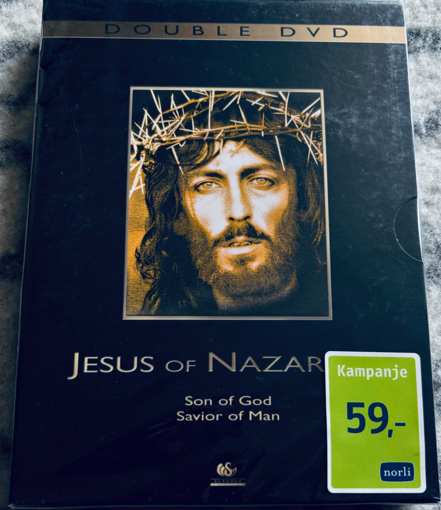 Jesus of Nazareth. DVD slipcase. Ny i plast!
