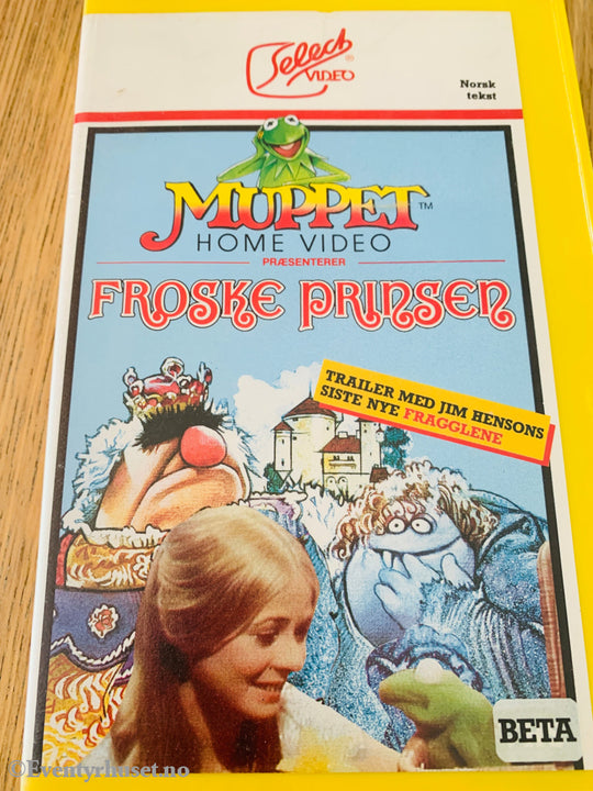 Jim Henson’s Froskeprinsen. 1971/83. Beta Select SB. Beta