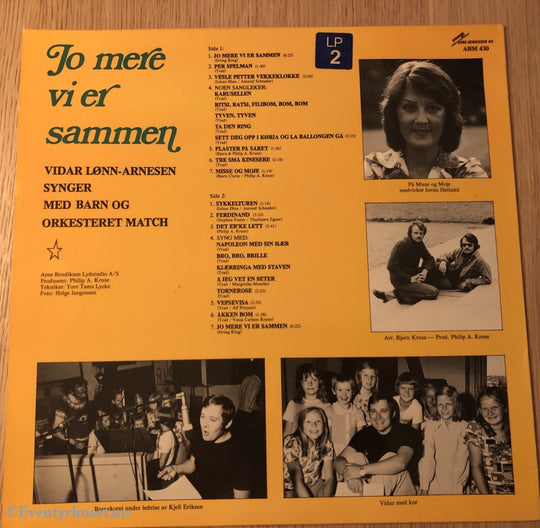 Jo Mere Vi Er Sammen. Vol. 1. 1975. Lp. Lp Plate