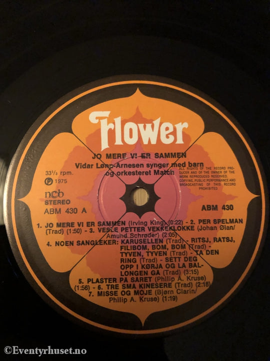 Jo Mere Vi Er Sammen. Vol. 1. 1975. Lp. Lp Plate