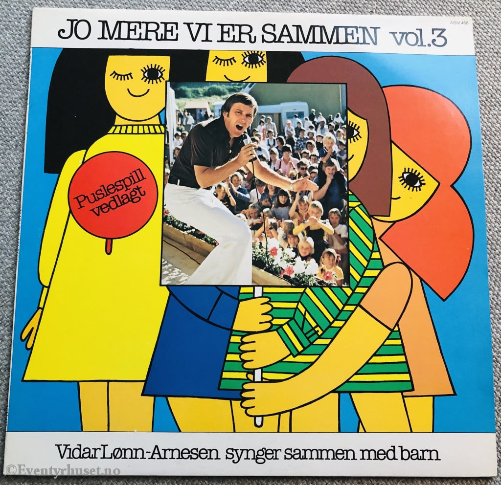 Jo Mere Vi Er Sammen Vol. 3. 1978. Lp. Lp Plate