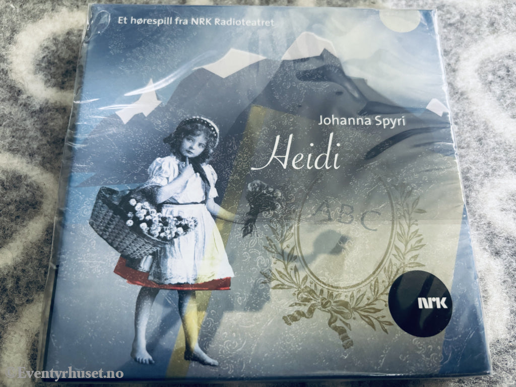 Johanna Spyri – Heidi. Lydbok på CD. Ny i plast!