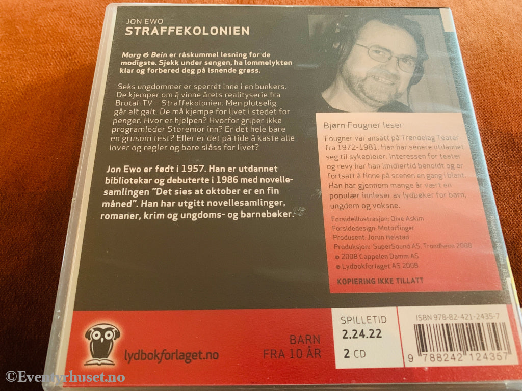 Jon Ewo. Marg & Bein: Straffekolonien. 2008. Lydbok på CD.