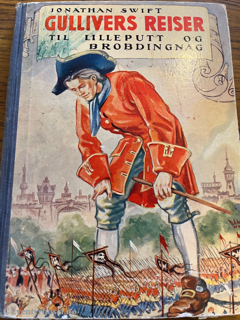 Jonathan Swift. Gullivers reiser. Bok.