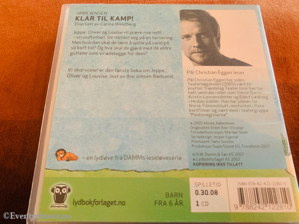 Jørn Jensen. Klar til kamp!. 2009. Lydbok på CD.