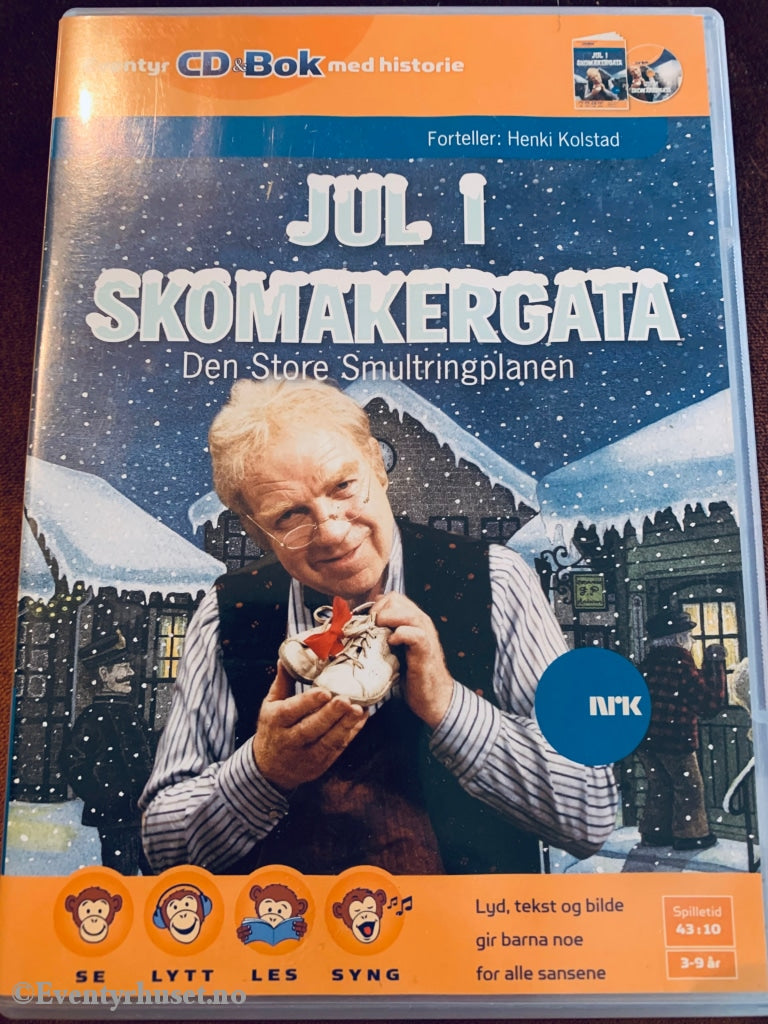 Jul I Skomakergata - Den Store Smultringplanen. Cd & Bok.
