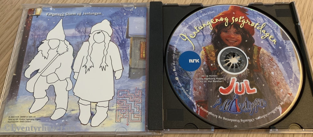 Jul På Månetoppen. Jentungen Og Søtgrøtdagen. 2005. Cd. Lydbok