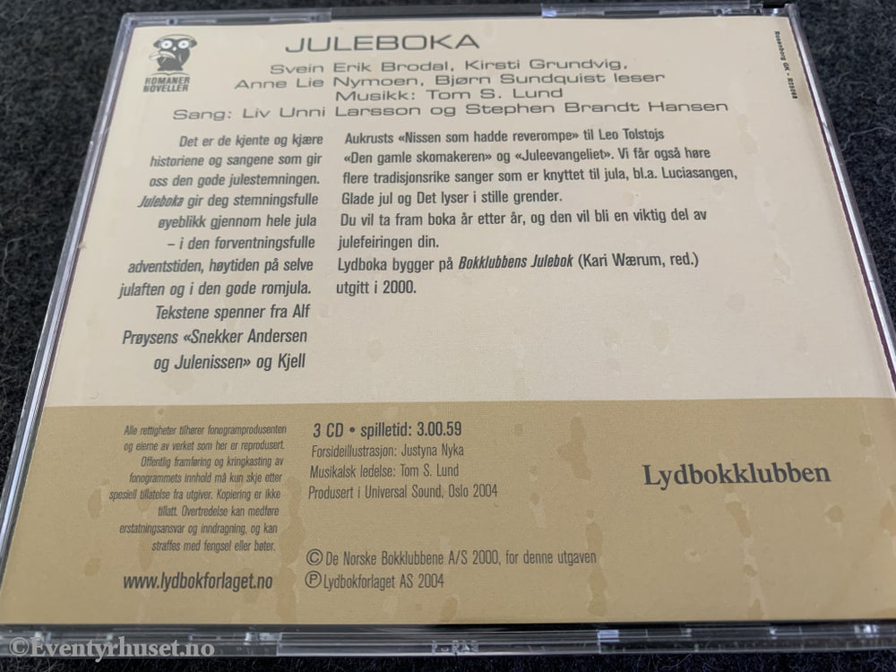 Juleboka. 2000/04. Lydbok På 3 Cd.