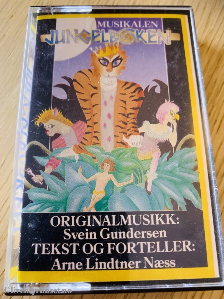 Jungelboken. 1989. Kassett. Kassett (Mc)