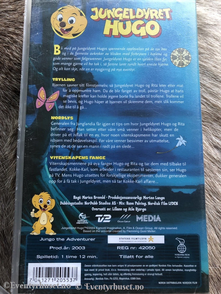 Jungeldyret Hugo. Trylling. 2003. Vhs. Vhs