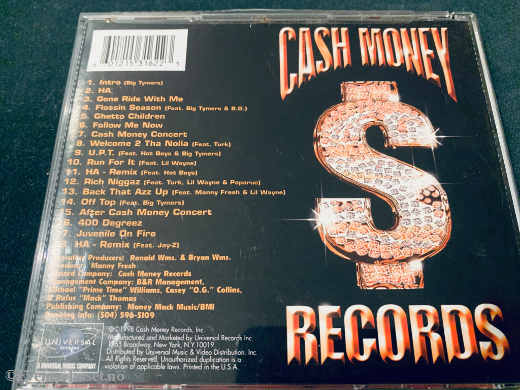 Juvenile – 400 Degreez. 1998. CD.