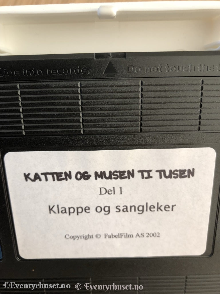 Katten Og Musen Ti Tusen! Sang- Klappeleker. Vhs Big Box.