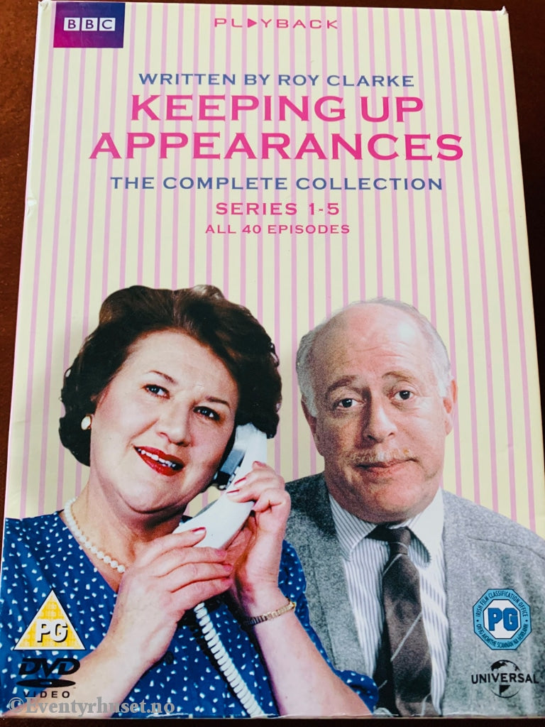 Keeping Up Appearances (Høy På Pæra). Sesong 1-5. Bbc. Dvd Samleboks.