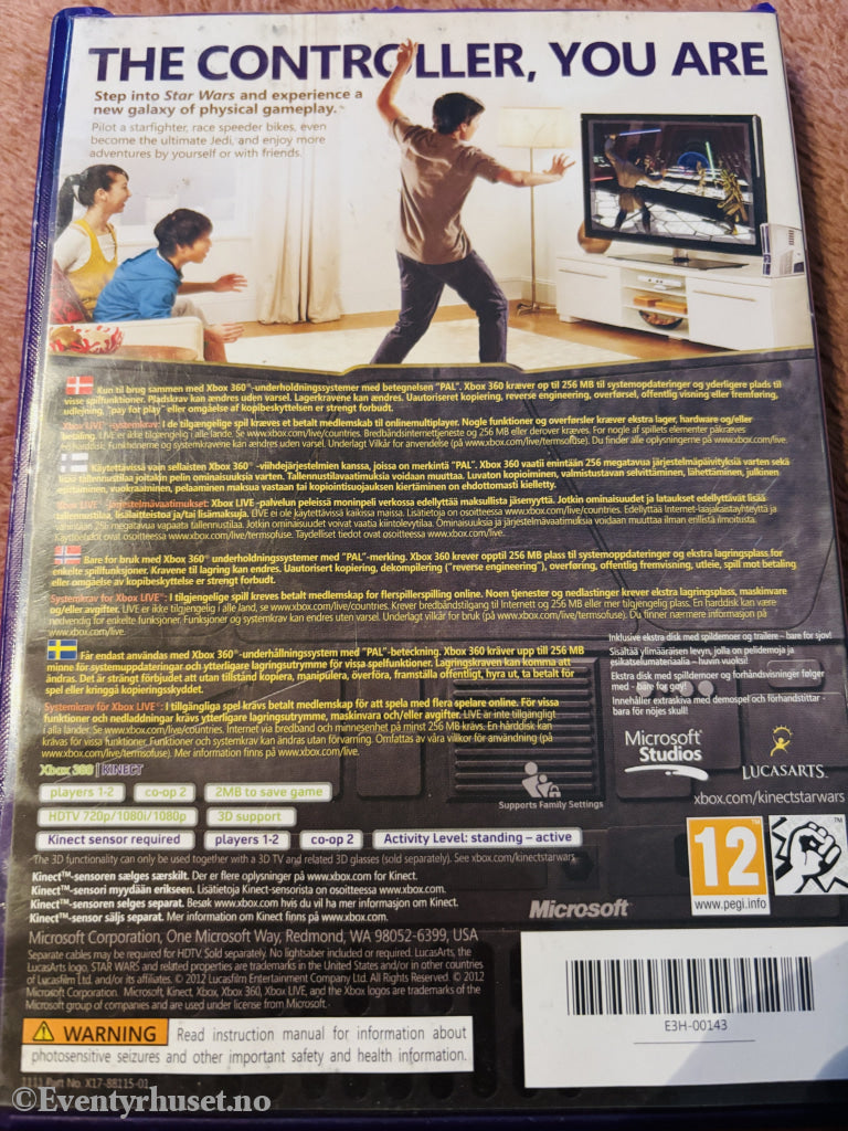Kinect Star Wars (Bundle Copy). Xbox 360.