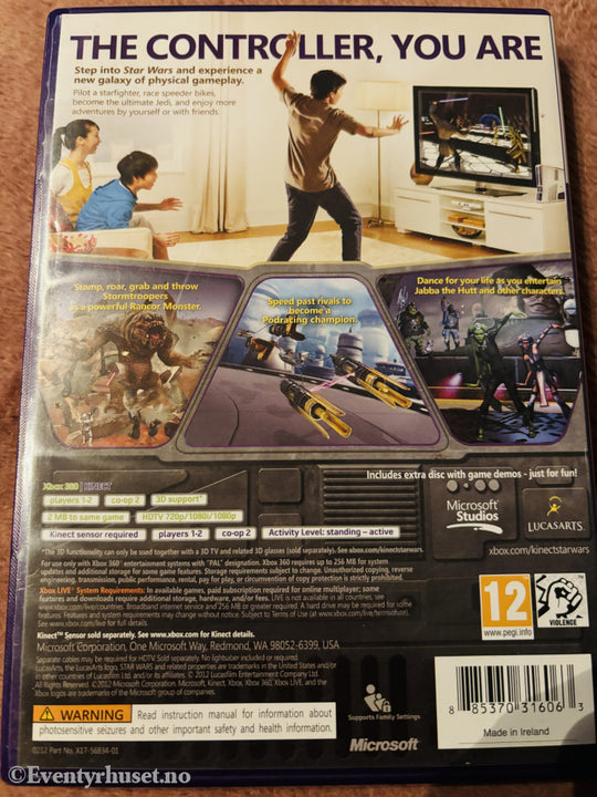 Kinect Star Wars. Xbox 360.
