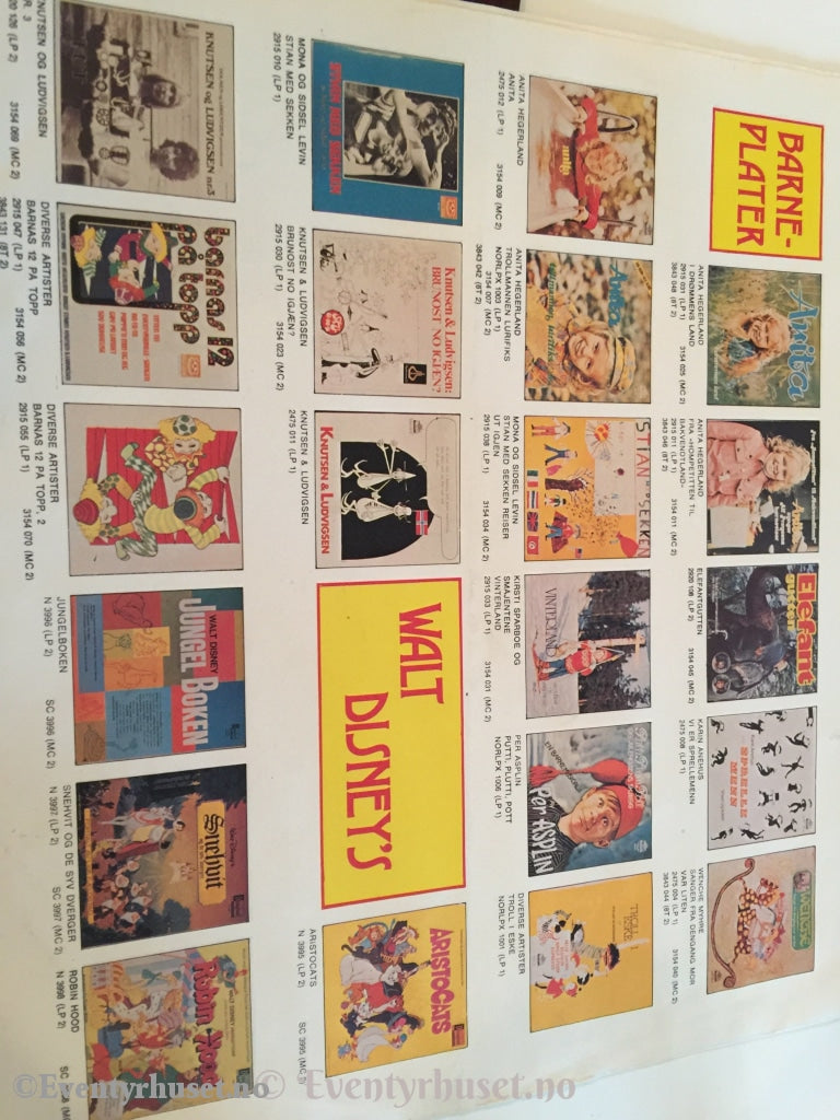 Kjære Kom Og Dans Med Meg! Fra Margarethe Munthes Barneviser. Lp. Lp Plate