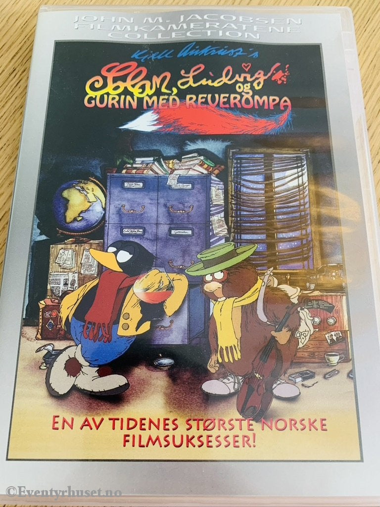 Kjell Aukrust. 1998. Solan, Ludvig og Gurin med reverompa. DVD. –  Eventyrhuset