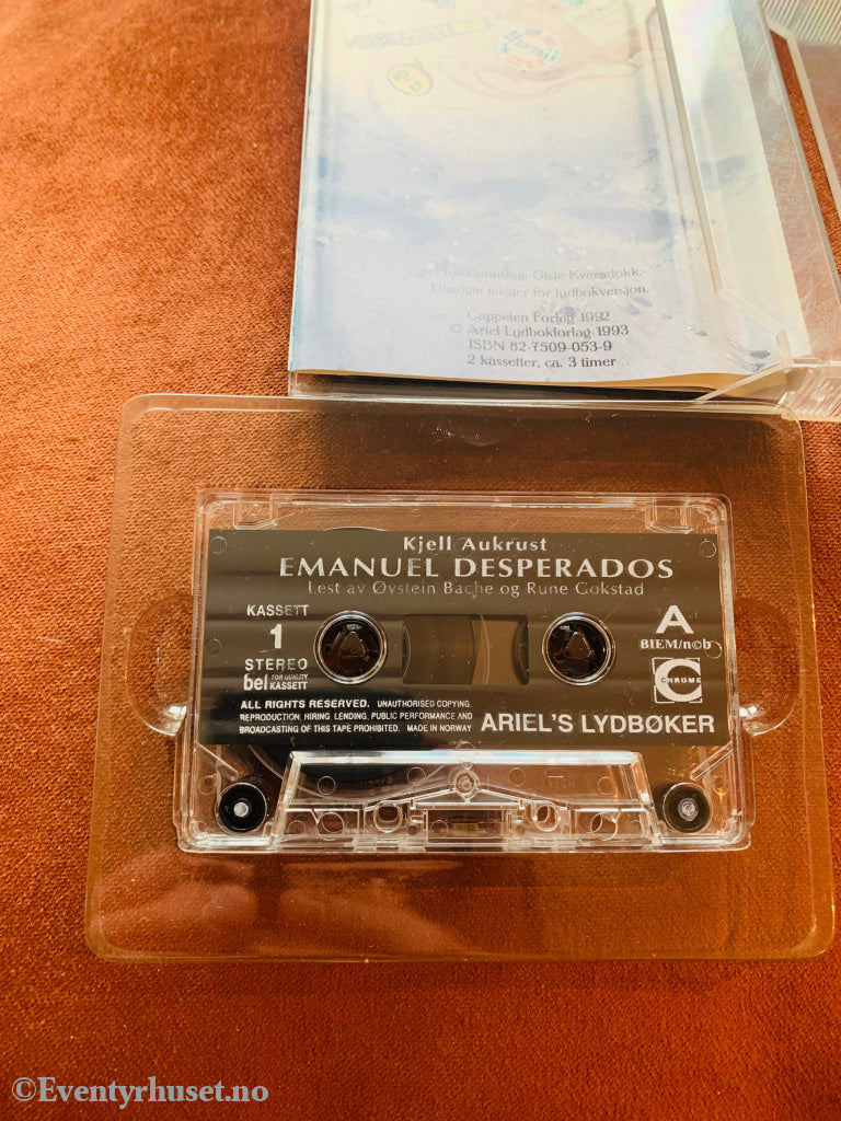 Kjell Aukrust - Flåklypa Emanuel Desperados. 1992/93. Kassett. Kassett (Mc)