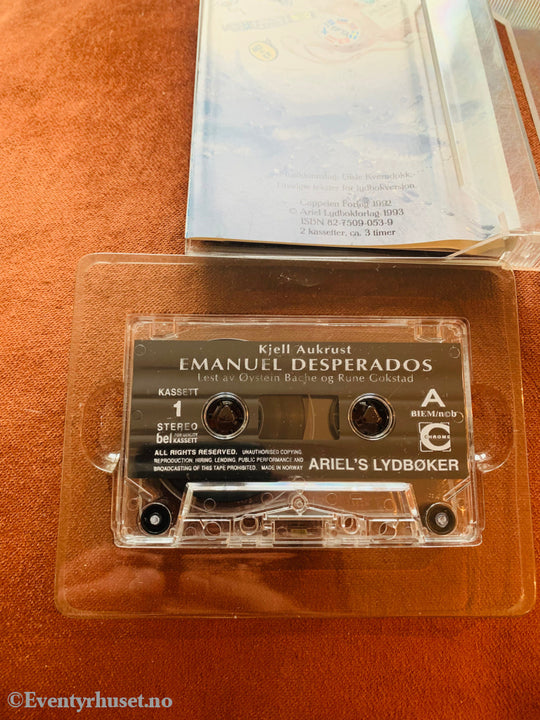 Kjell Aukrust - Flåklypa Emanuel Desperados. 1992/93. Kassett. Kassett (Mc)